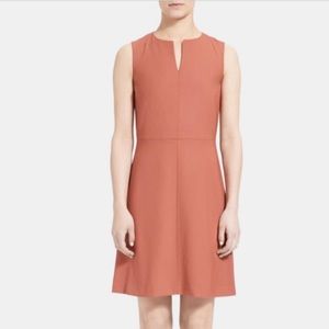 theory dress deep rose/pink dress size 10
